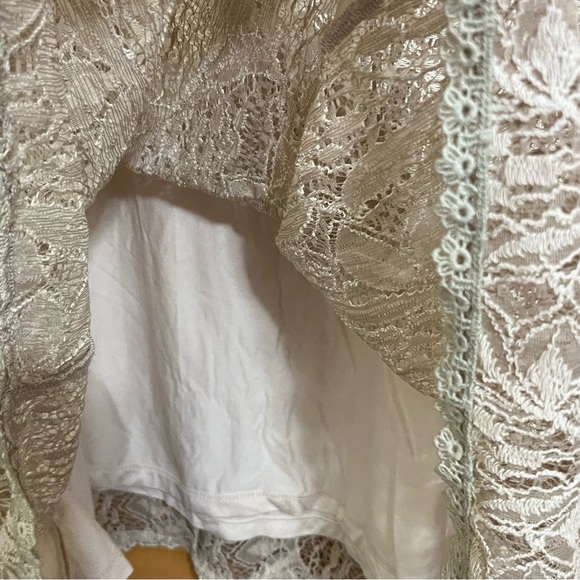 Sundance Tan Lace Dress Size Small - Picture 6 of 7